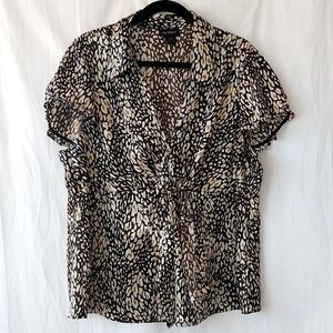 Lane Bryant animal print top sz 22/24